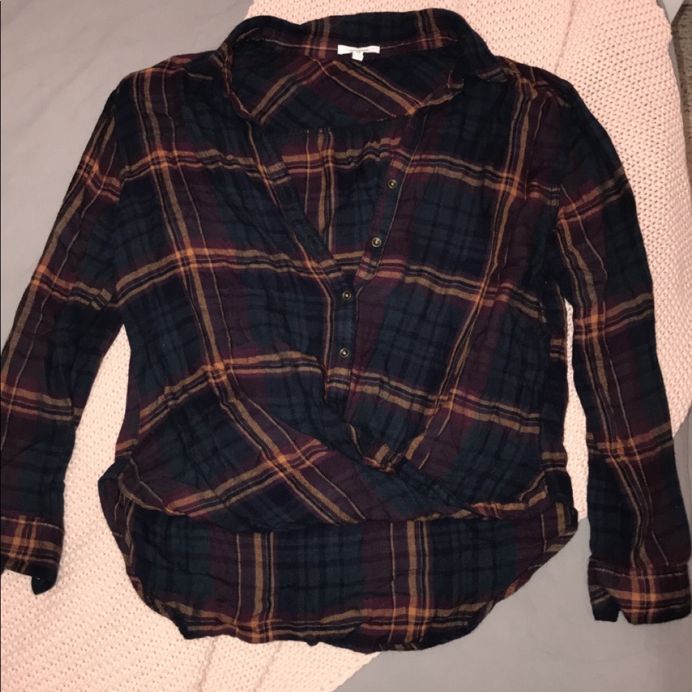 Maurices Flannel Top